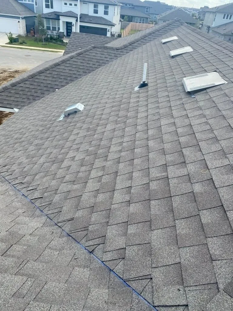 Finished residential shingle roof by Jose S Reyes Roofing